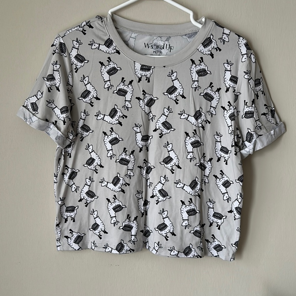 LLAMA SLEEP SHIRT - NOWT